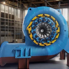 200kw-20mw Wasserturbinengenerator mit Luft/Wasserkühlung