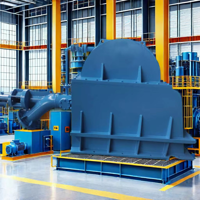 5T-50T kundenspezifischer Pelton-Turbinengenerator mit Luftölkühlung und Thyristor-Erregung
