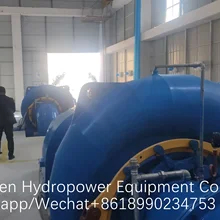angepasste Farbe Luft/Wasserkühlung Wasserkraft-Wasserturbinengenerator für Außeninstallation