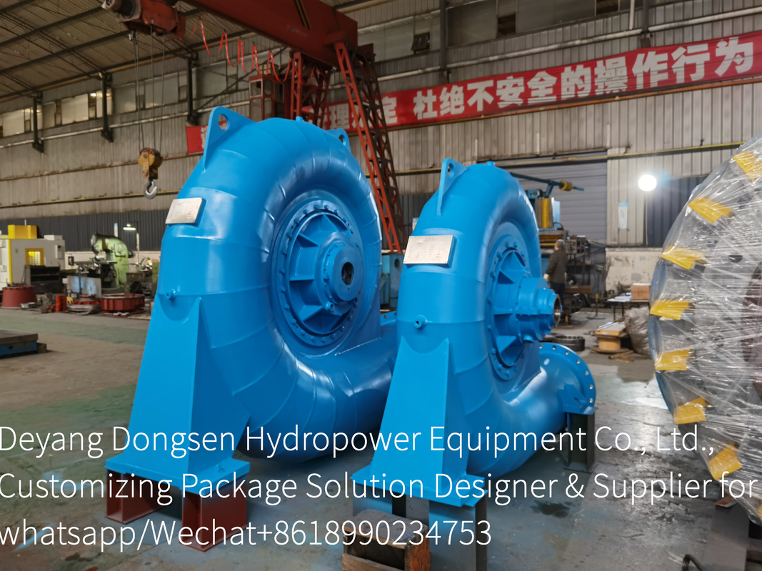 Automatischer / manueller Wasserturbinengenerator mit Nennspannung von 450-1000 RPM