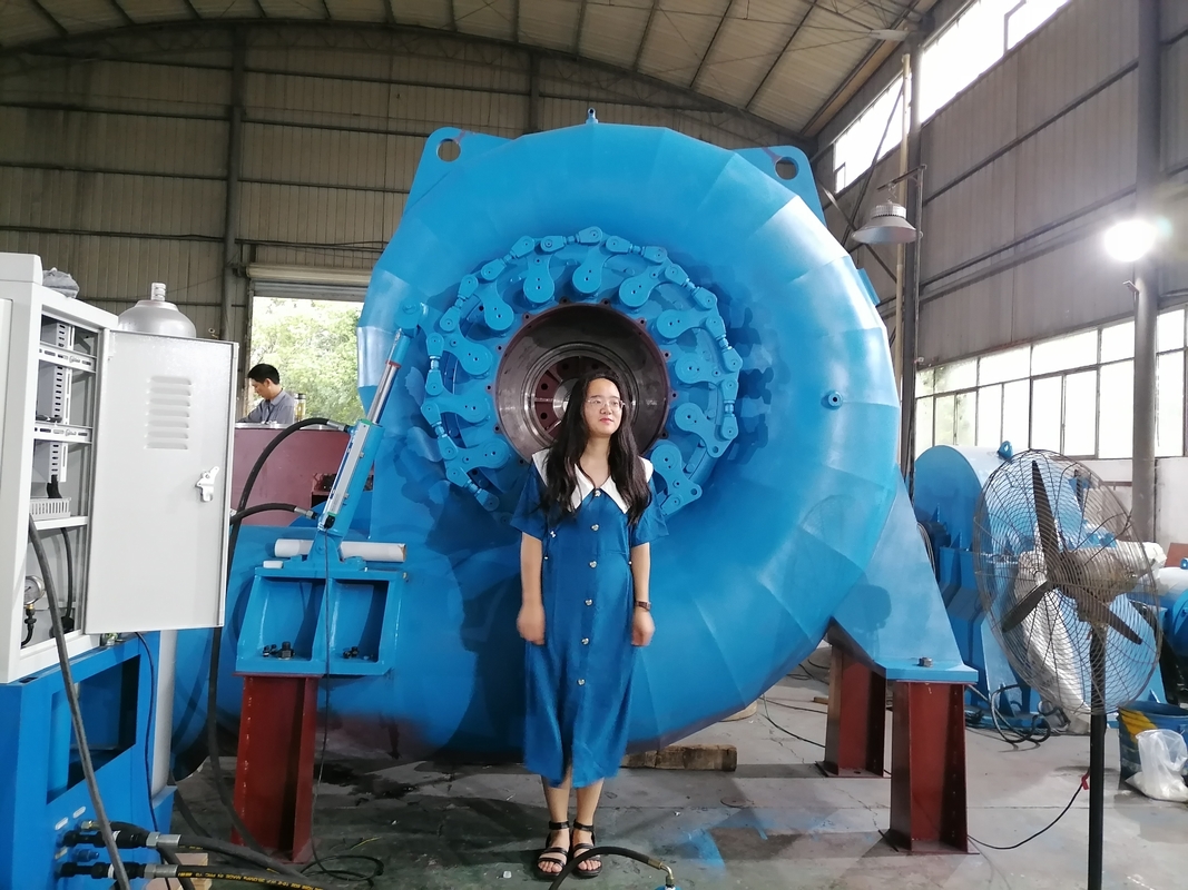 Automatischer / manueller Wasserturbinengenerator mit Nennspannung von 450-1000 RPM