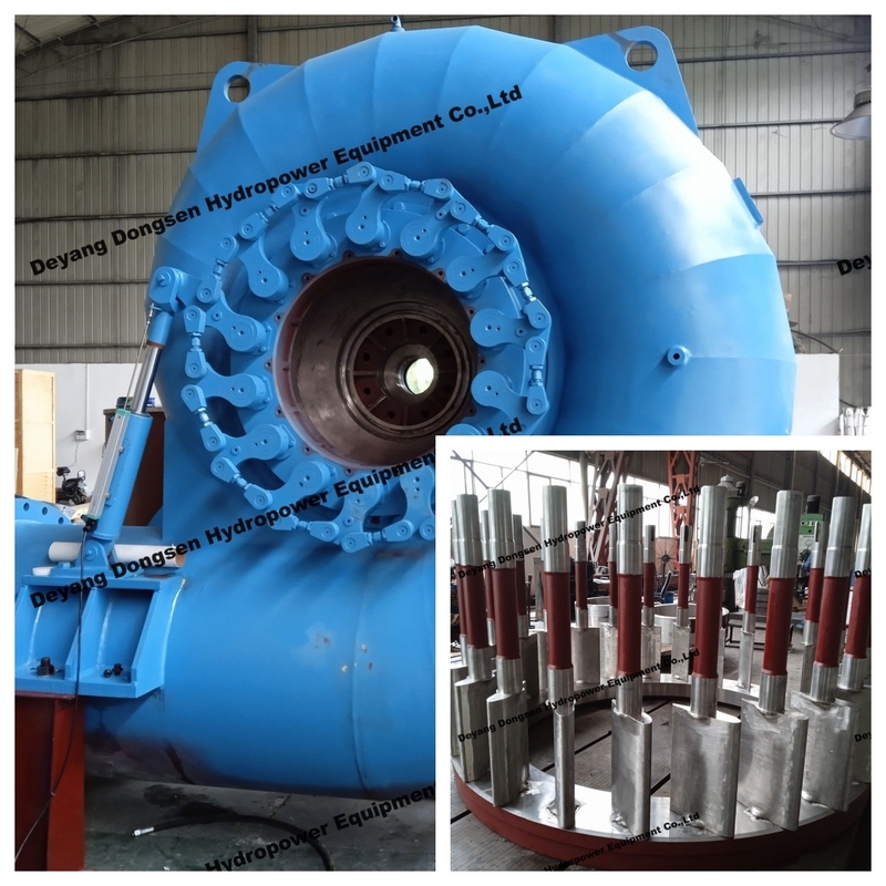 Farbe und Material aus Edelstahl Wasserturbinengenerator für Wasserkraftwerke