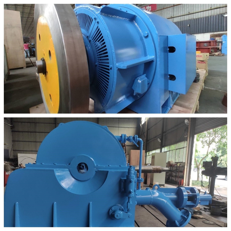 Turbinengenerator aus Gusseisen mit Pelton-Rad 100A-1000A 100KW-50MW zur Stromerzeugung