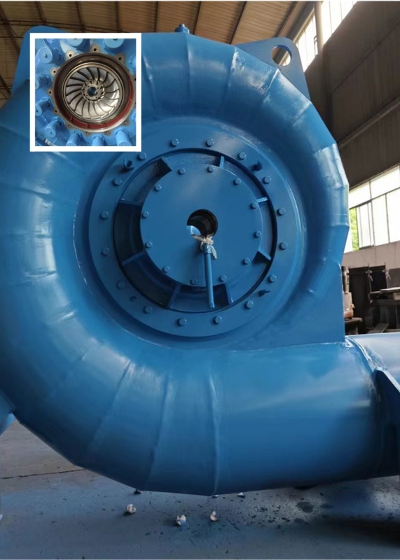 Wasserturbinengenerator mit automatischer oder manueller Steuerung für 50 Hz/60 Hz Nennfrequenz