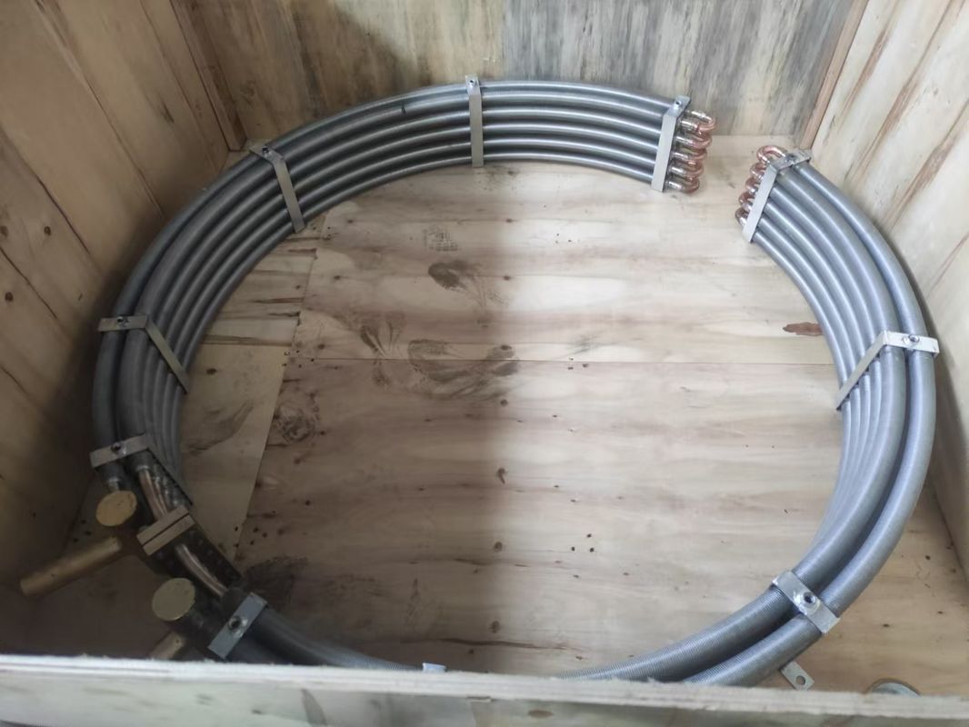 10 bis 100 kg Ölkühler für Wasserkraftanlagen Wärmetauscher Hohe Zuverlässigkeit, die einen kontinuierlichen Betrieb ohne Ausfall gewährleistet