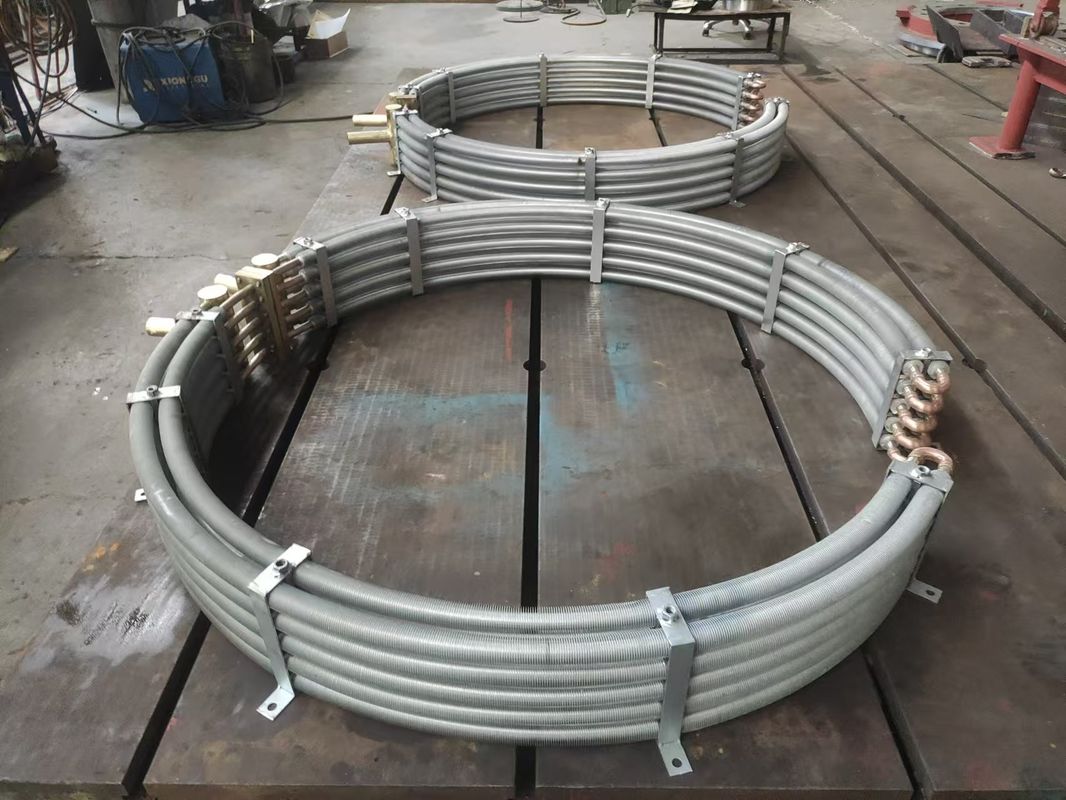 Betriebstemperaturbereich 0-80°C Luftölkühler 500x500x500 mm Hydraulikturbinenaggregat Ölkühler und Kühllösung