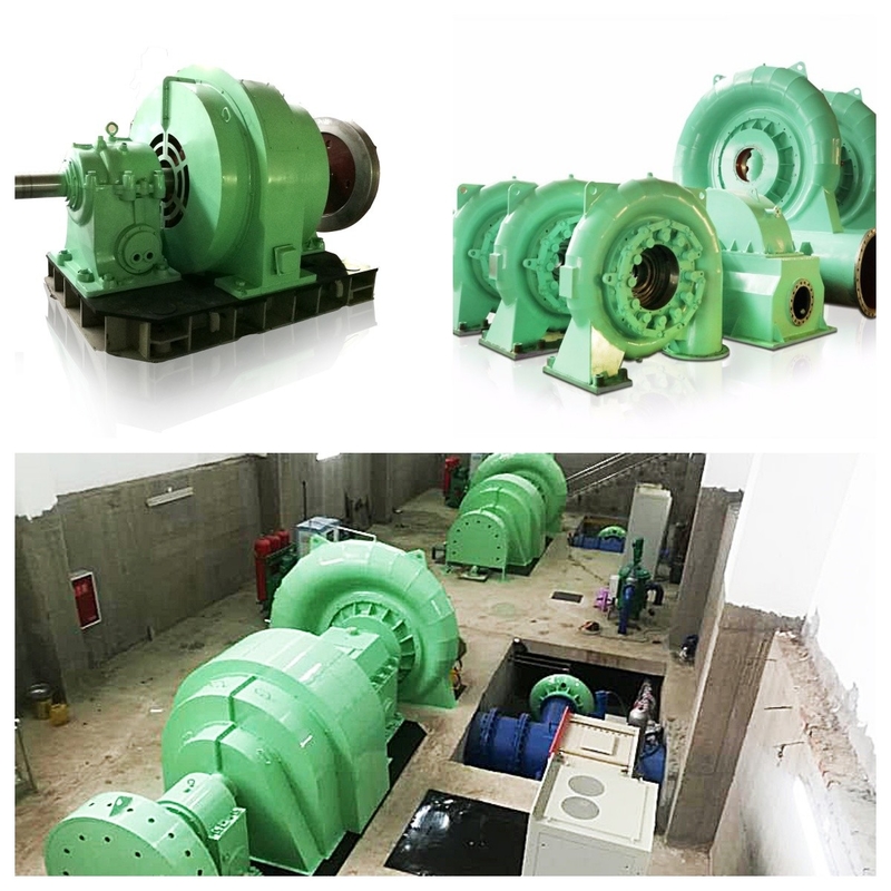 50Hz/60HZ 500KW-20MW Hydraulikturbine Bürstenloser Anregungsgenerator für Kraftwerke