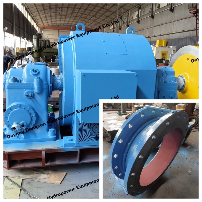 Umweltfreundlicher 50HZ/60HZ kleiner Wasserkraftanlagengenerator für niedriges Wasser 5-500m