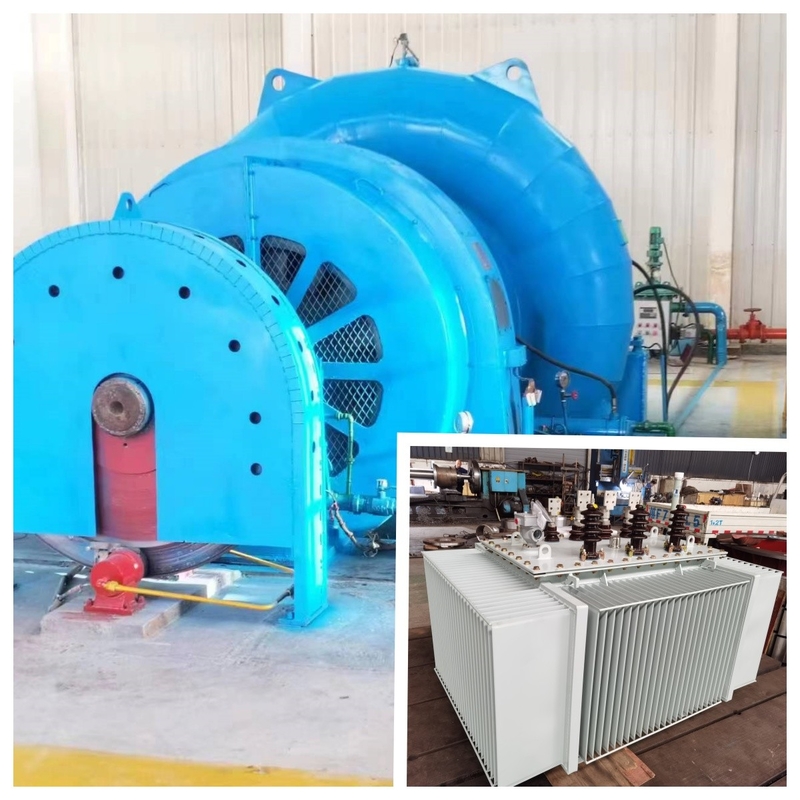 Umweltfreundlicher 50HZ/60HZ kleiner Wasserkraftanlagengenerator für niedriges Wasser 5-500m
