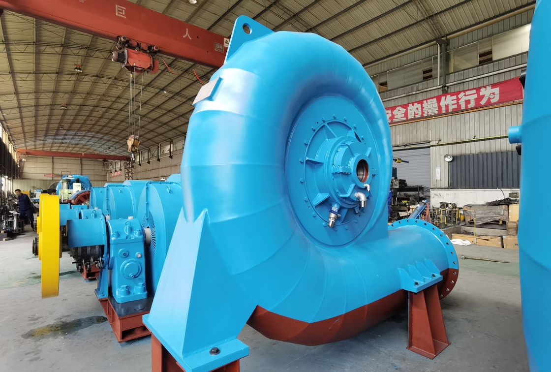200kw-20mw Wasserturbinengenerator vertikale / horizontale Installation lange Lebensdauer