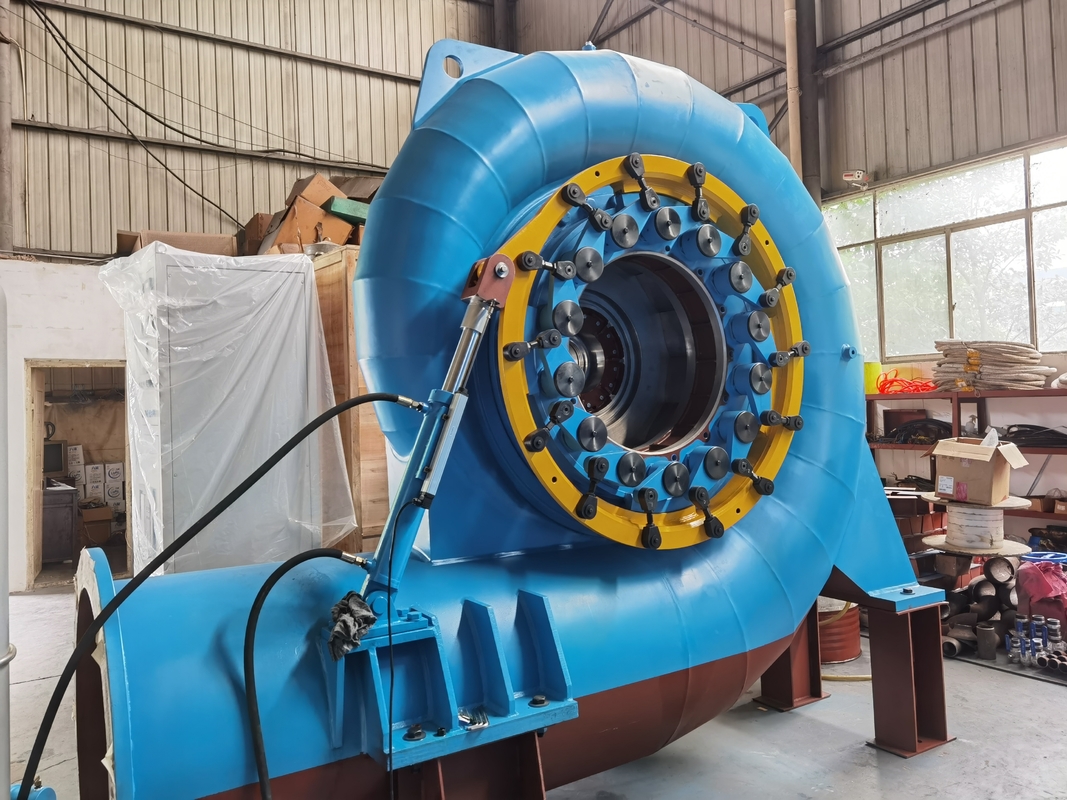 200kw-20mw Wasserturbinengenerator vertikale / horizontale Installation lange Lebensdauer