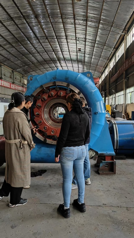 200kw-20mw Wasserturbinengenerator vertikale / horizontale Installation lange Lebensdauer