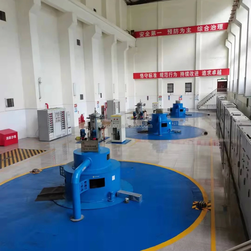 Anpassungsspannung vertikal/horizontal Wasserturbinengenerator mit automatischer/manueller Steuerung