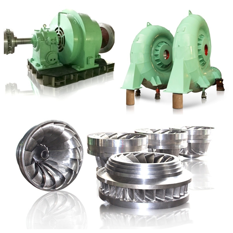 3200kw bis 5000kw Wasserkraft Francis Turbinenalternator Generator für Wasserturbine Wassergenerator