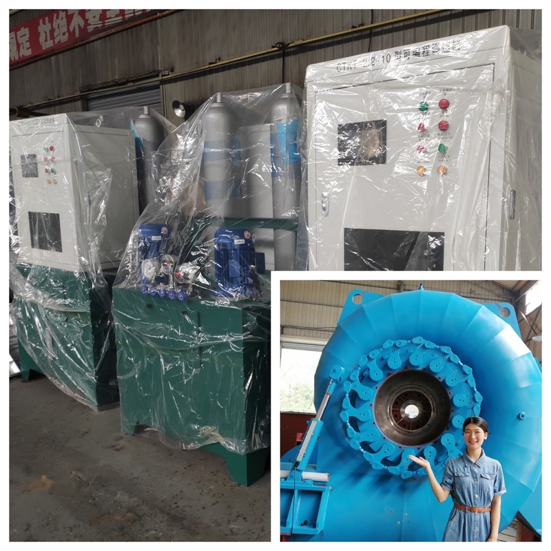 220V-690V Wasserturbinengenerator mit Luft-Wasser-Kühlung und anpassbarer Farbe