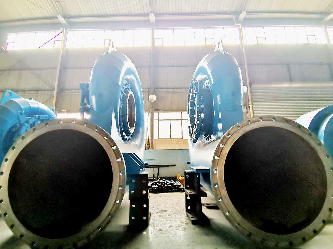 4 MW Kapazität Wasserkraftanlagen des Typs Francis für das Kraftwerk Sustainablemini