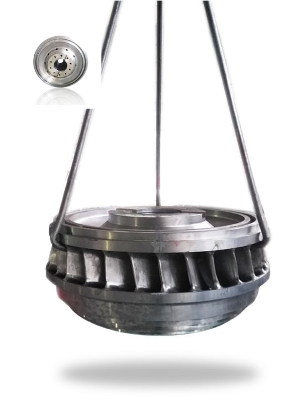 Wasserkraft-Stromerzeugung Hydro-Turbinenläufer mit angepasster Schaufellänge und 300 U/min Nenndrehzahl