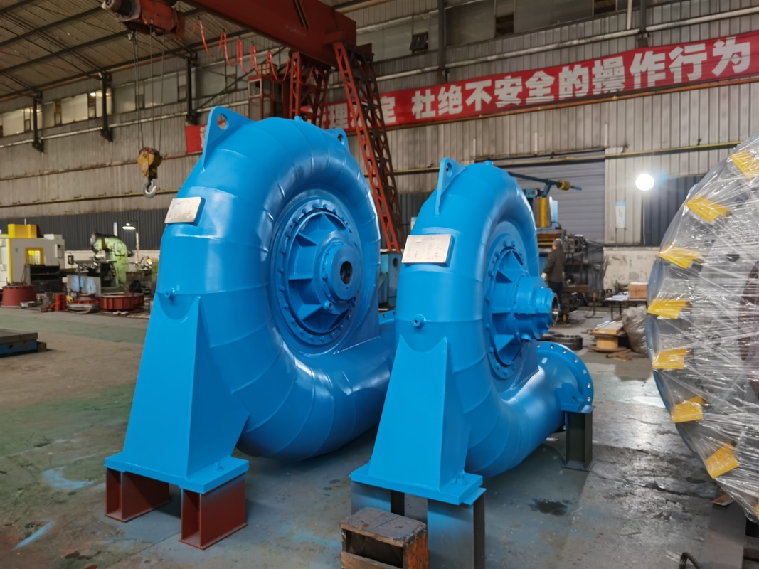 angepasste Farbe Luft/Wasserkühlung Wasserkraft-Wasserturbinengenerator für Außeninstallation