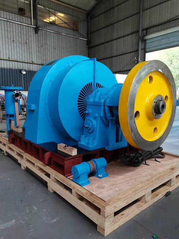 Vollautomatische Steuerung Horizontale kleine Wasser-Wasser-Turbinen-Generator mit statischer Silizium-Erregung