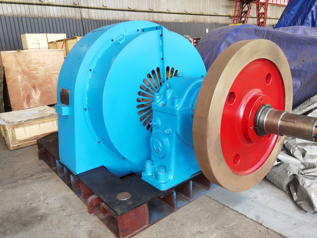Vollautomatische Steuerung Horizontale kleine Wasser-Wasser-Turbinen-Generator mit statischer Silizium-Erregung