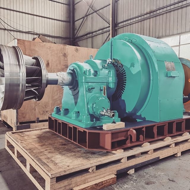 Vertikaler/horizontal Bürstenloser 50Hz/60Hz-Wasserturbinengenerator mit automatischer Manualsteuerung