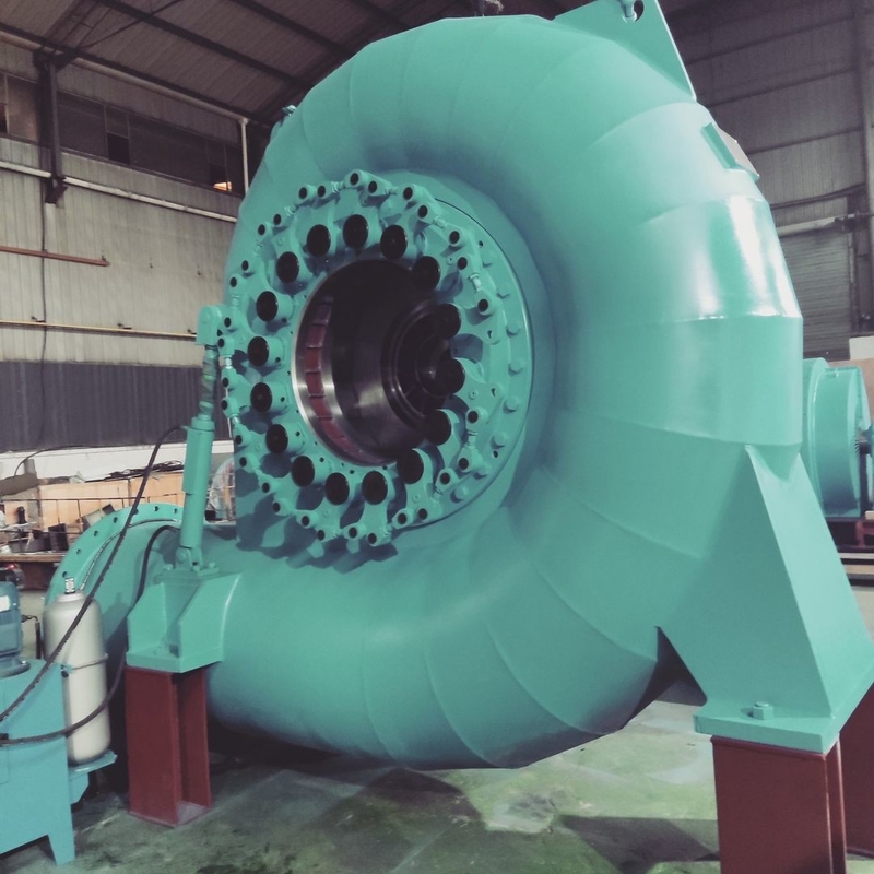 Vertikaler/horizontal Bürstenloser 50Hz/60Hz-Wasserturbinengenerator mit automatischer Manualsteuerung