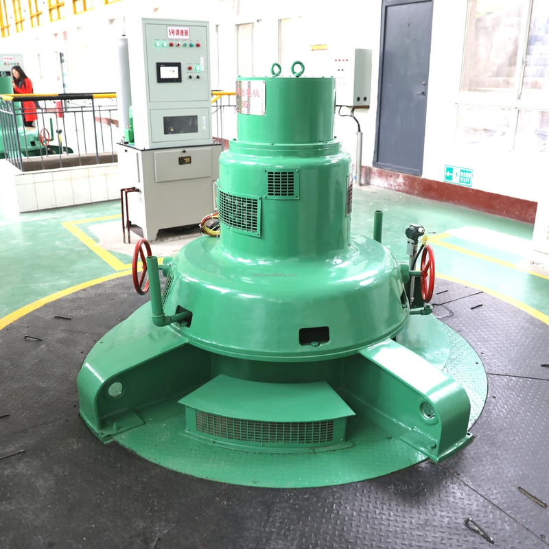 PLC-Steuerungssystem Wasserturbinengenerator 1000 KW Leistungsausgabe Luft/Wasserkühlung zur Energieerzeugung