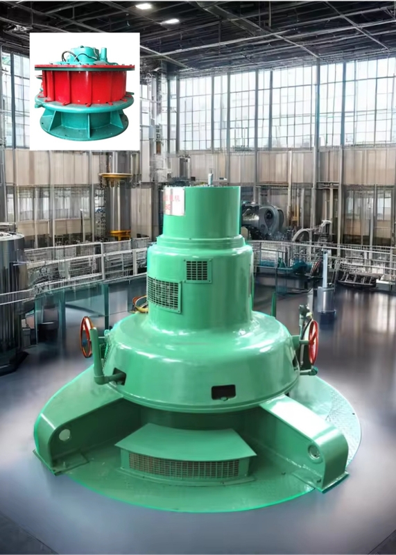 Für die Ausgabe angepasster Kaplan-Wasserkraftanlagengenerator mit Durchmesser 0,6-2 m