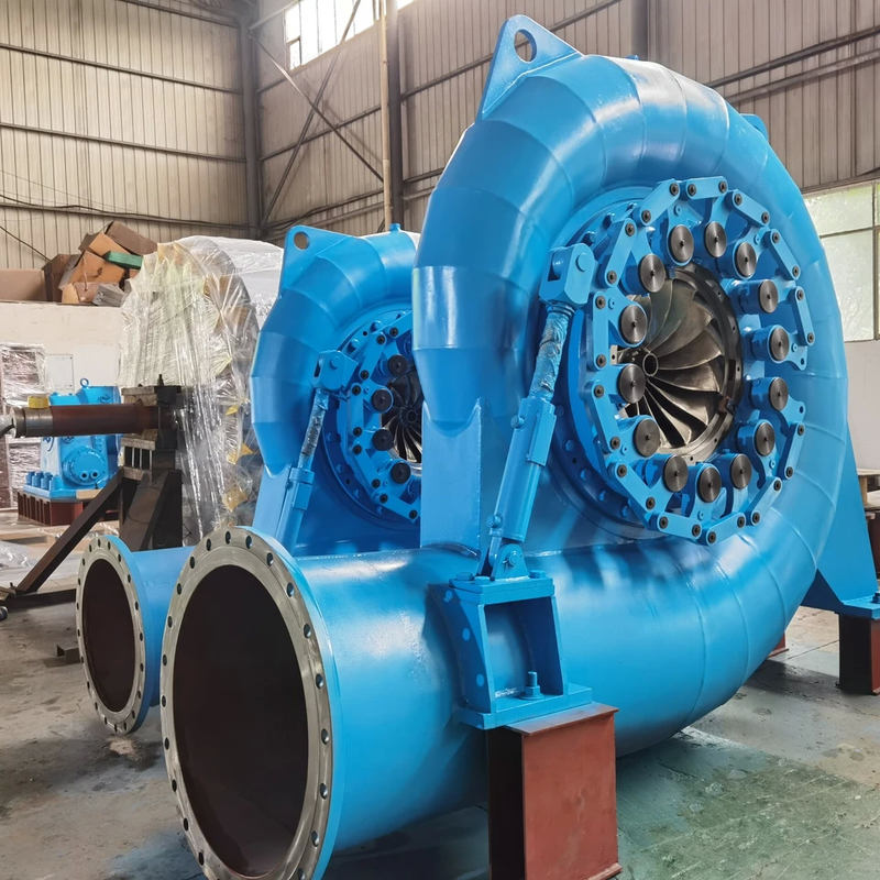 50HZ-Frequenz-Wasserkraftanlage mit 88-96% Wirkungsgrad und hoher Leistung von 300kw-20mw
