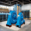 Francis Turbine Hydro Generator hilft Landbewohnern, Strom zu bekommen