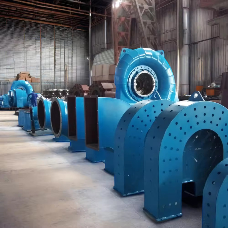 Nachhaltiges Automatisierungskontrollsystem Francis Hydroturbinengenerator für Nennleistung 300kw-20MW in erneuerbaren Energien