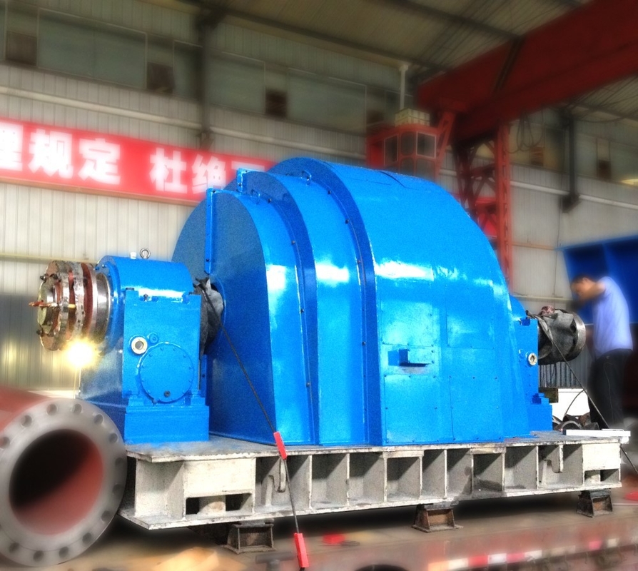 20 kW bis 160 kW Wasserturbinengenerator mit Geschwindigkeitsbereich 150 RPM-1000 RPM für eine nachhaltige und umweltfreundliche Energieerzeugung