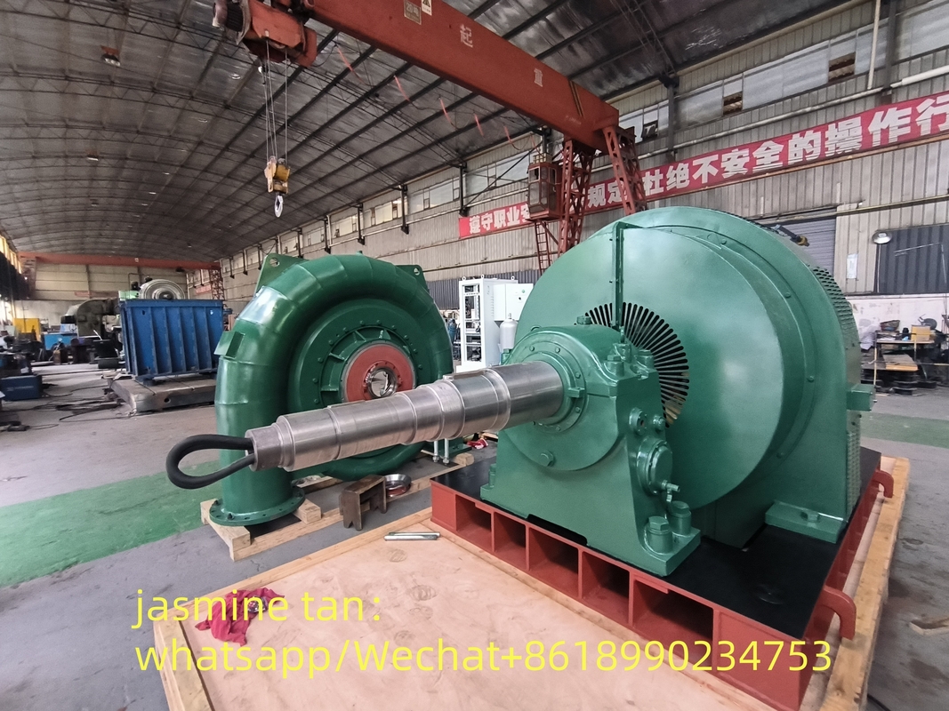 Automatischer Wasserturbinengenerator zur Stromerzeugung Geschwindigkeitsbereich 150-1000 RPM