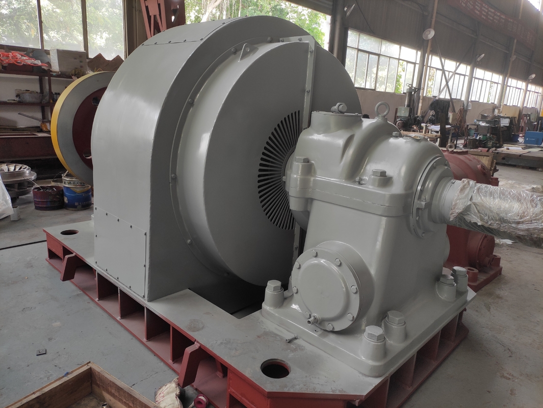 Dreiphasen-Francis-Hydroturbinen-Generator mit bürstenloser Erregung, vertikale und horizontale Installationsart