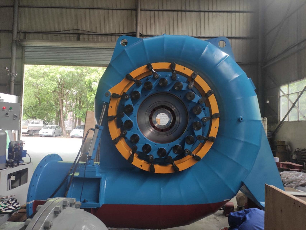Dreiphasen-Francis-Hydroturbinen-Generator mit bürstenloser Erregung, vertikale und horizontale Installationsart