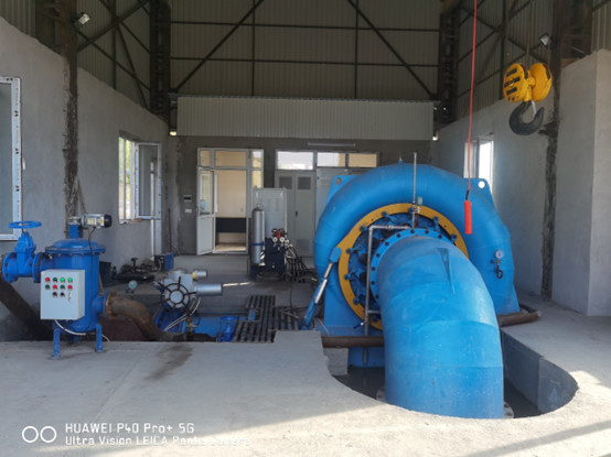 Dreiphasen-Francis-Hydroturbinen-Generator mit bürstenloser Erregung, vertikale und horizontale Installationsart