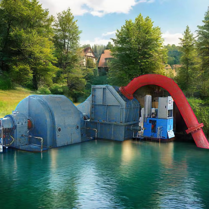 angepasster Hochkopf-Pelton-Wasserturbinengenerator mit intelligenten Steuerungsschutzsystemen
