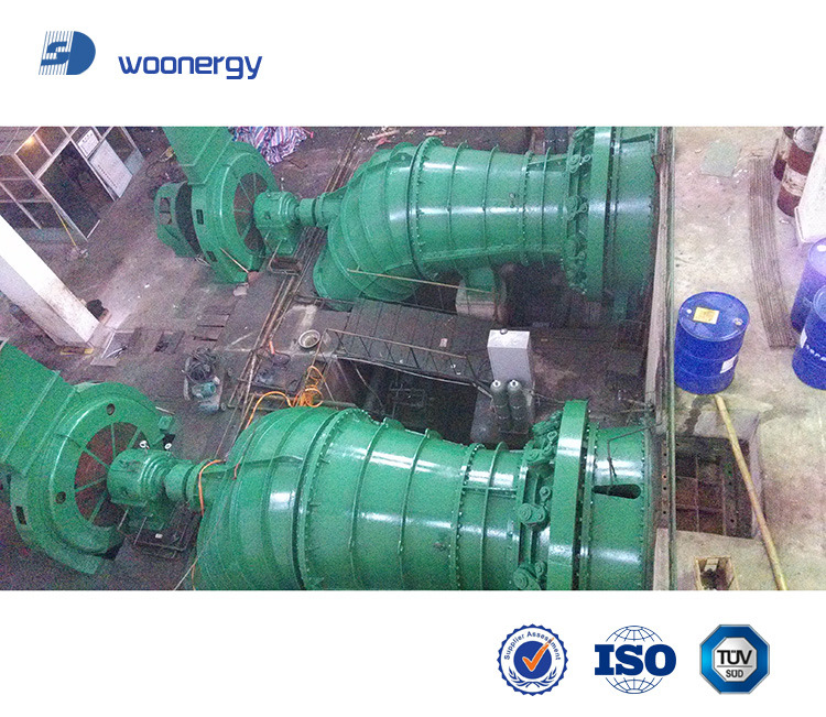 30-50 Jahre Lebensdauer Hochdruck-Wasserturbine für einstellbare Wasserdurchflussmengen und kundenspezifisches Design