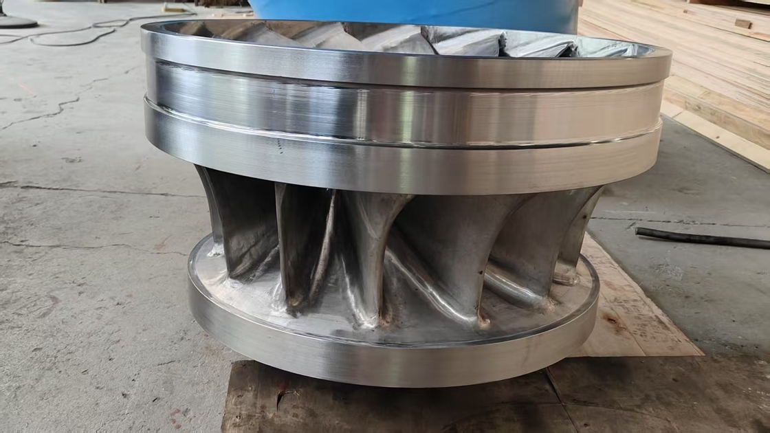 Hoch- oder Niedriggeschwindigkeits-Wasserturbinenläufer mit gehärtetem Metallmaterial bei 600 RPM und 750 RPM