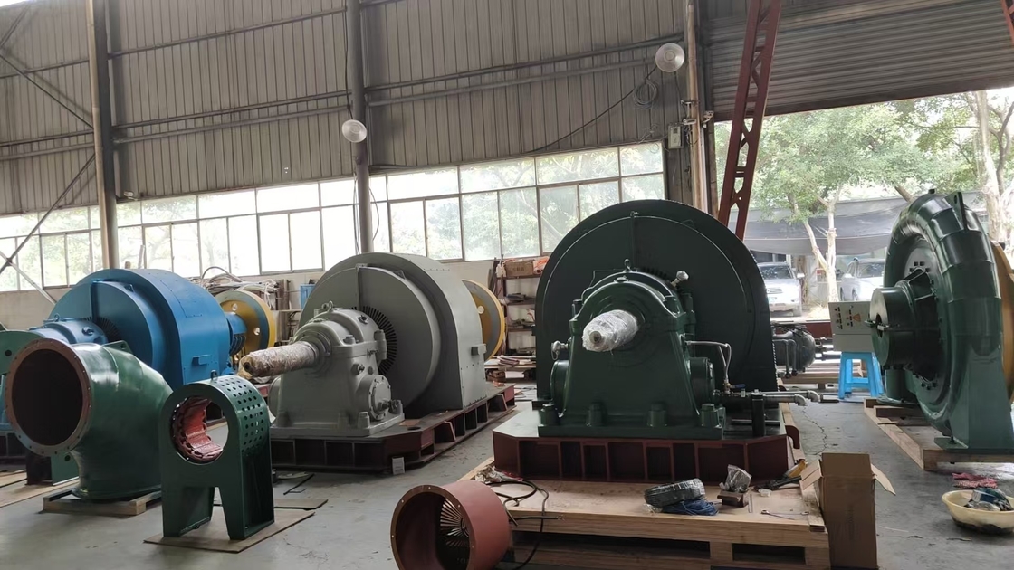 Hoch- oder Niedriggeschwindigkeits-Wasserturbinenläufer mit gehärtetem Metallmaterial bei 600 RPM und 750 RPM