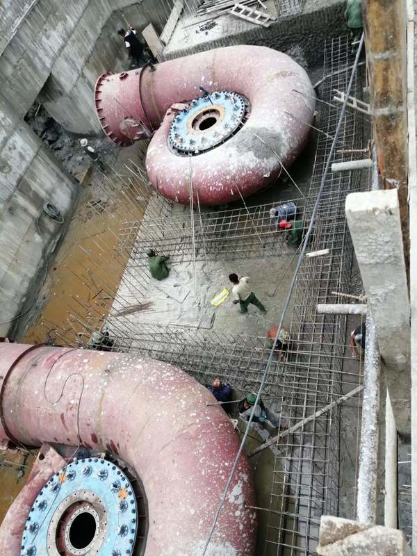 150 RPM-1000 RPM Geschwindigkeitsbereich Wasserturbinengenerator Niedriger Lärmpegel ≤ 80 dB und lange Lebensdauer über 30 Jahre