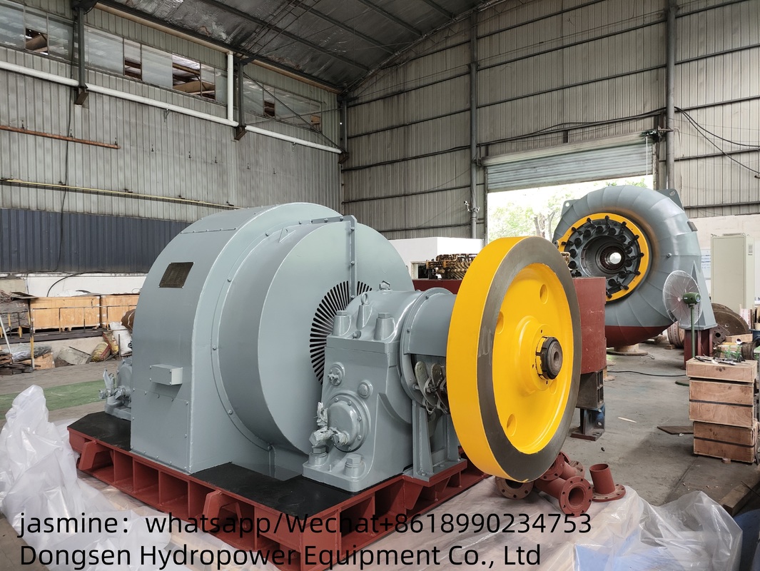 Versatile Water Turbine Generator with Rated Rotor Speed 20-900 RPM Long Lifespan 30-50 Years and Wide Operating Temperature 0-40°C