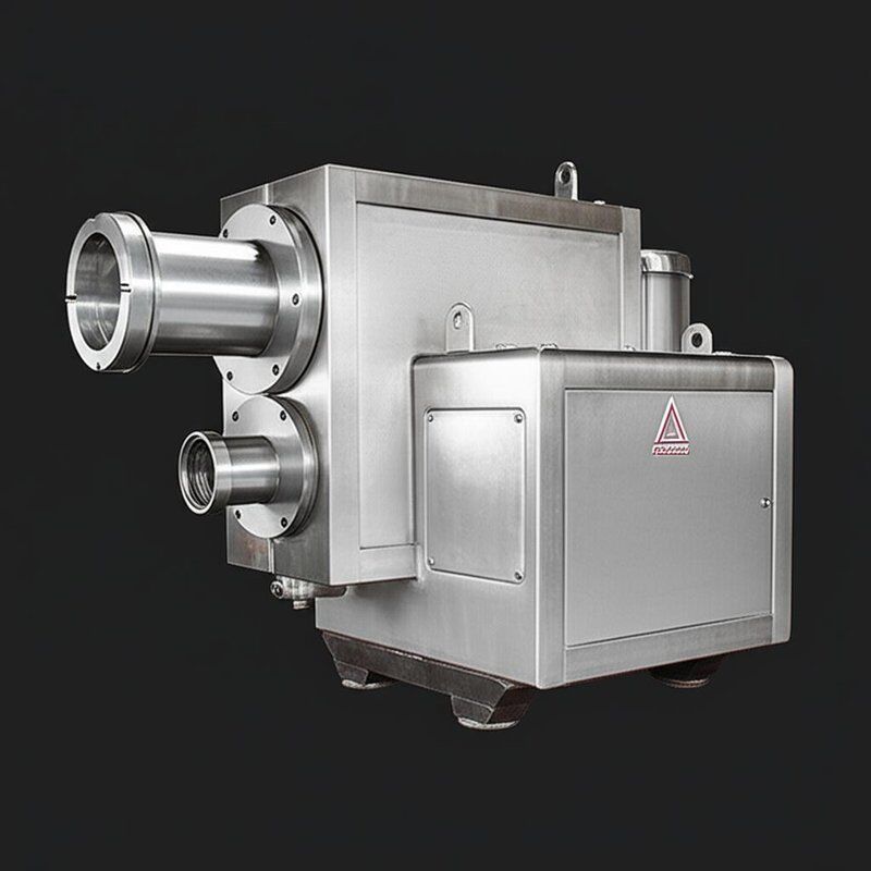 Industrielle Reinigungsmaschine mit hochfesten Stahl- und korrosionsbeständigen Komponenten für 0,40 bis 1000 kW Leistung