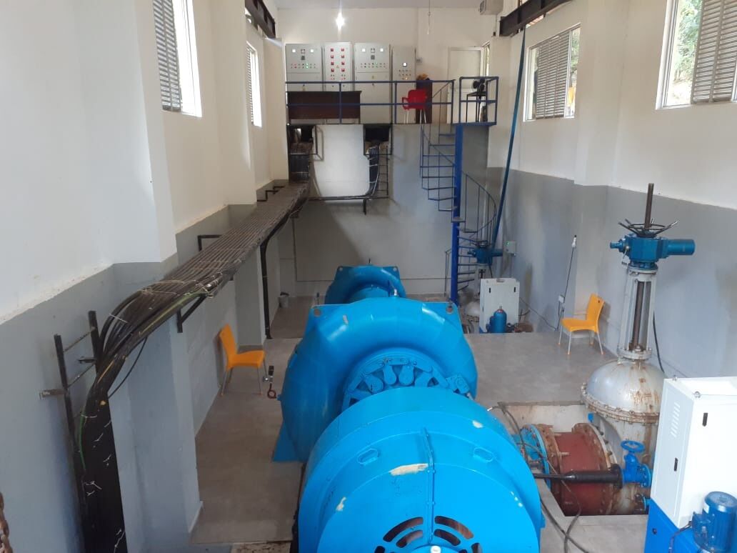 6.6 KV - 15 KV Wasserturbinengenerator mit VVVF-Geschwindigkeitsregelung und 85% - 95% Wirkungsgrad für Wasserkraftwerke