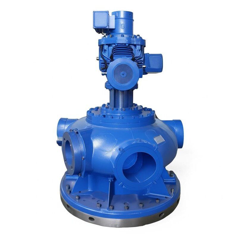 Wassergekühlter Wasserturbinengenerator mit vertikaler Anlage für 120 M bis 200 Meter Wasserkopf