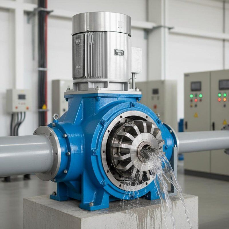 400-600 mm Rohrdurchmesser Turgo-Turbinengenerator Wasserkraftanlage zur Maximierung der Energieerzeugung und Zuverlässigkeit