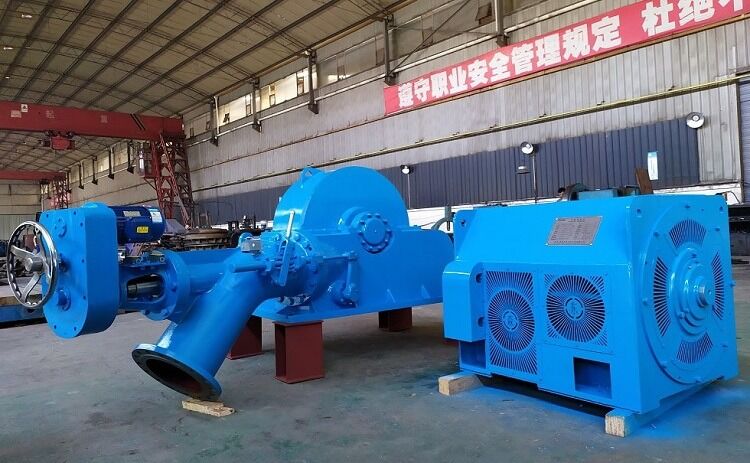 Bürstenloses oder statisches Anregungssystem Wasserkraftanlagenläufer mit Oem-Flexibilität und Einlassdruck 10 MPa Optimiert für Wasserkraftanlagen