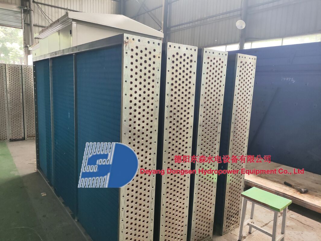 10 bis 100 kg Ölkühler für Wasserkraftanlagen Wärmetauscher Hohe Zuverlässigkeit, die einen kontinuierlichen Betrieb ohne Ausfall gewährleistet