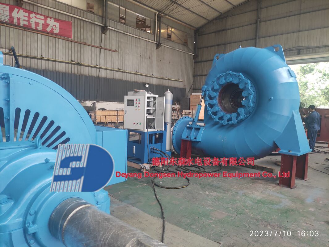 OEM Wasserkraftturbinen-Edelstahlkomponenten, optimiert für Effizienz und Langlebigkeit von Wasserkraftwerken