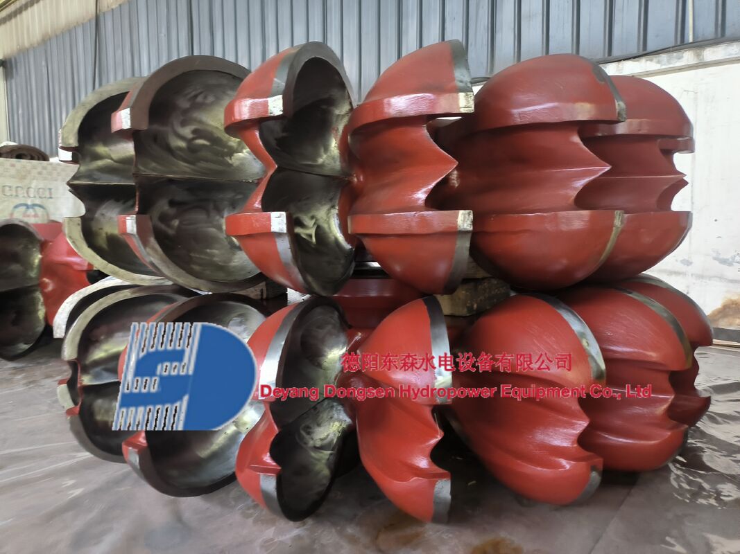 Bürstenloses oder statisches Anregungssystem Wasserkraftanlagenläufer mit Oem-Flexibilität und Einlassdruck 10 MPa Optimiert für Wasserkraftanlagen